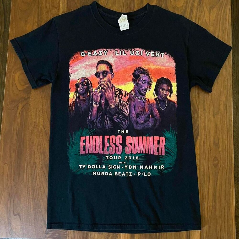 The Endless Summer Tour 2018 Merch T-Shirt Lil Uzi Vert Small